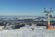 Białka Tatrzańska- Kotelnica- widok na stok 2