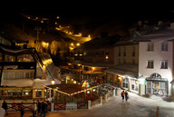 Sierra Nevada - miasteczko nocą