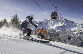 Narty w Tre Cime Dolomiti (foto: M. Kottersteger)