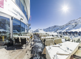 Restauracja Schaufelspitz na lodowcu Stubai (foto: ©Stubaier Gletscher)