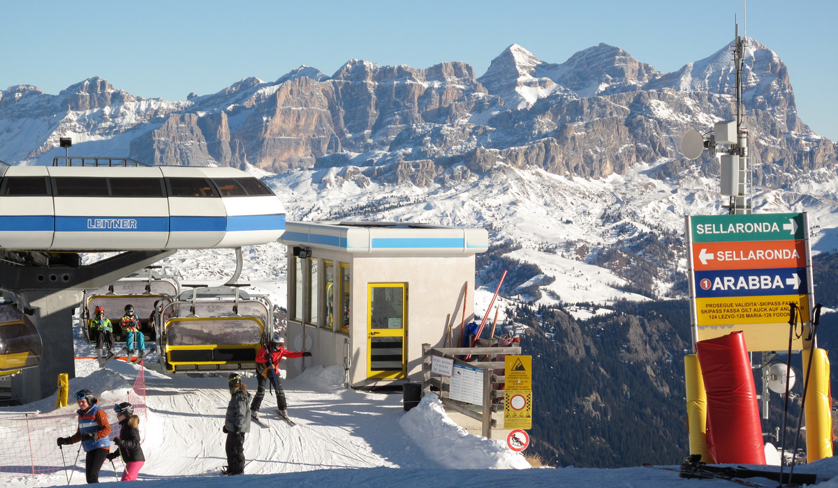 Canazei Belvedere Sella Ronda (foto: P. Tomczyk)