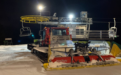 Skolnity - Wisła - nocna jazda (fot. P.Tomczyk)