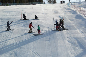 Przygotowamie slalomu  (foto: Ireneusz Ludwikowski)