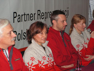 Zawodnicy i sztab szkoleniowy