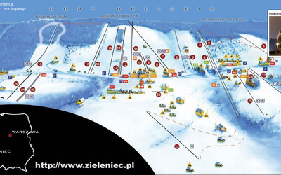Mapa Zieleńca (www.zieleniec.pl)