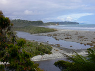 Nowa Zelandia - przy brzegu morza