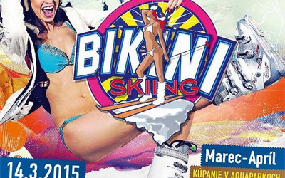Jasna Bikini Skiing