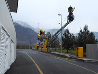 Armatka na wysięgniku