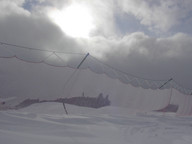 Cima Uomo Widok z górnej stacji wyciągu 308