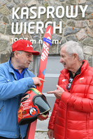 Jacek Nikliński i Jerzy Kaliski na Kasprowycm Wierchu (foto: PKL)