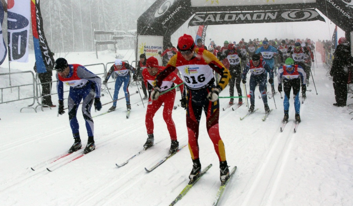 Zawodnicy na starcie (foto: Stacja Jakuszyce)