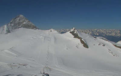 Hintertux webcam 2020 04 23 (źródło: hintertuxergletscher.at)