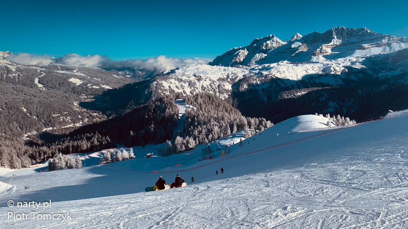Pinzolo w drodze do Madonny (fot. P. Tomczyk) Pinzolo w drodze do Madonny (fot. P. Tomczyk)
