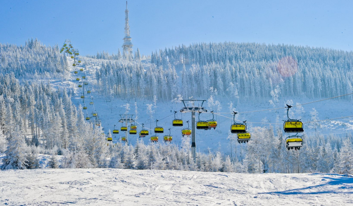 Kolej na Skrzyczne (foto: COS-OPO w Szczyrku) Kolej na Skrzyczne (foto: COS-OPO w Szczyrku)