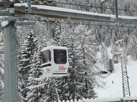 Górna stacja kolei z Predazzo