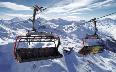 Velilleck F1: Najszybsza kolejka krzesełkowa w Silvretta Arena (foto TVB Panzaun)