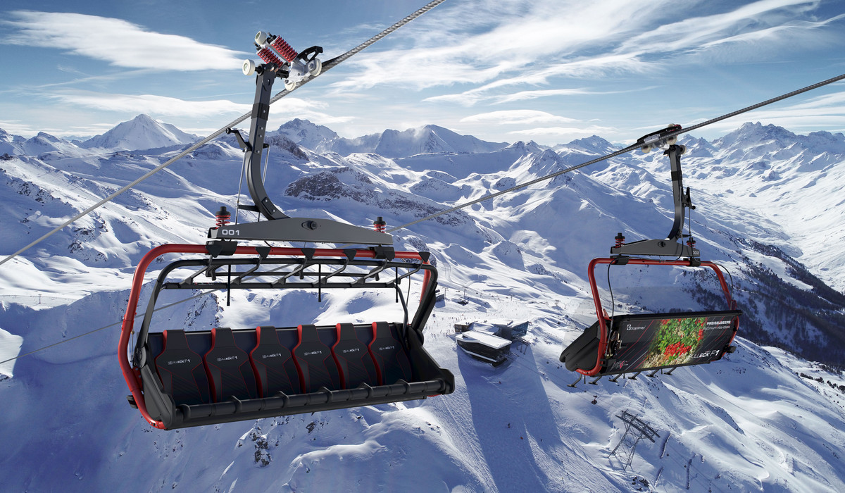 Velilleck F1: Najszybsza kolejka krzesełkowa w Silvretta Arena (foto TVB Panzaun) Velilleck F1: Najszybsza kolejka krzesełkowa w Silvretta Arena (foto TVB Panzaun)