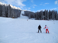 Obereggen w słońcu