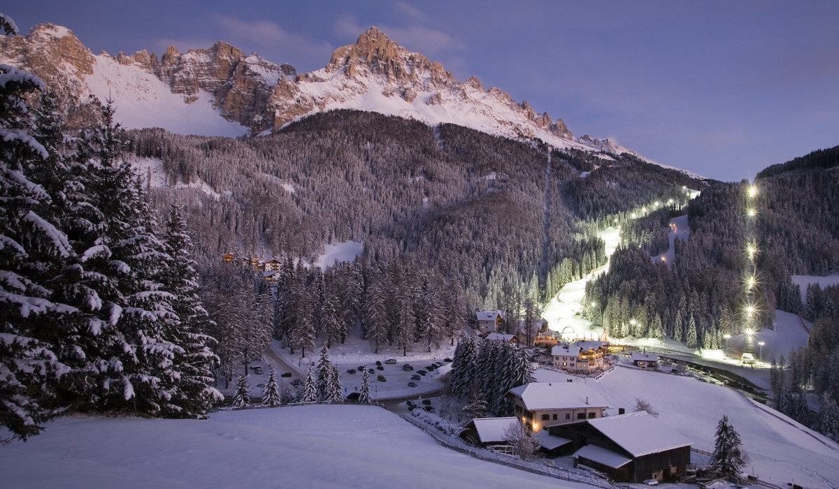 Nocja jazda na nartach w Obereggen (foto: materiały prasowe)
