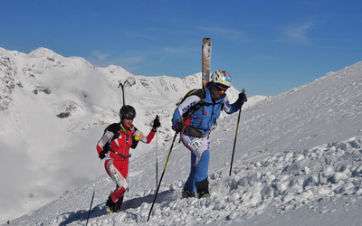 Jana i Justyna na trasie drugiego dnia zawodów