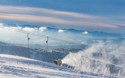 Naśnieżanie w Szczyrku 2023 12 04 /fot. mat. prasowe