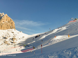 Stoki Belvedere Canazei- Sellaronda (fot. P. Tomczyk) Stoki Belvedere Canazei- Sellaronda (fot. P. Tomczyk)