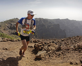 Transvulcania 2012- zawodnik na trasie 2