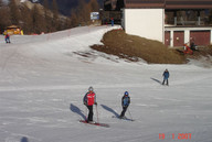 Narciarze na stoku 1