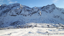 Lodowiec Presena widok z Passo Tonale (foto: A. Kaleta)