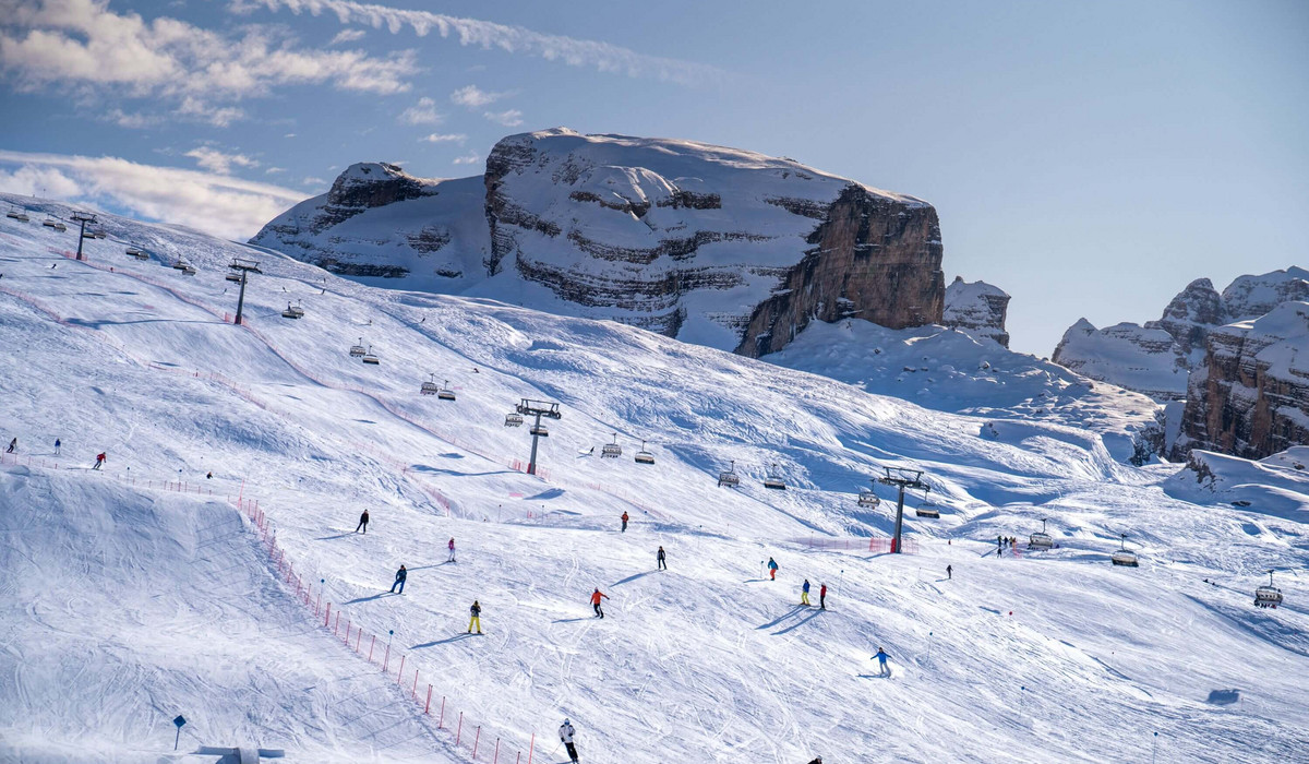 Madonna d1 Campiglio widok na Groste / fot. Alessando Polla Madonna d1 Campiglio widok na Groste / fot. Alessando Polla