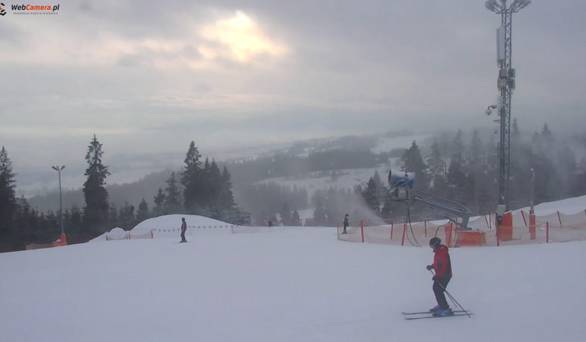 Białka Tatrzańska (źródło: webcamera.pl 2016 01 15)