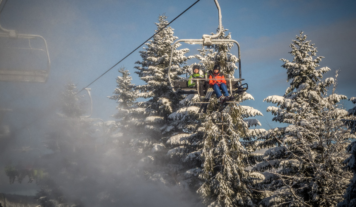 Cieńków w Wiśle - naśnieżanie grudzień 2017 (foto: PB Narty.pl)