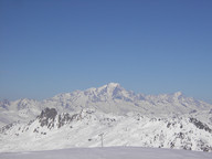 Widok na Mt Blanc