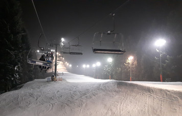 Wieczorne narty w Wiśle - Cieńków (fot. Aleksander Kaleta)