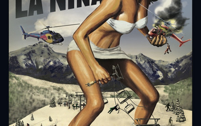 Plakat "Attack Of La Nina"