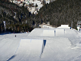 Snowpark w Szpindlerowym Młynie (foto: SkiAreal Spindleruv Mlyn)