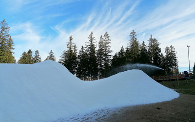 Fabryka śniegu w Karpaczu (foto: Winterpol)