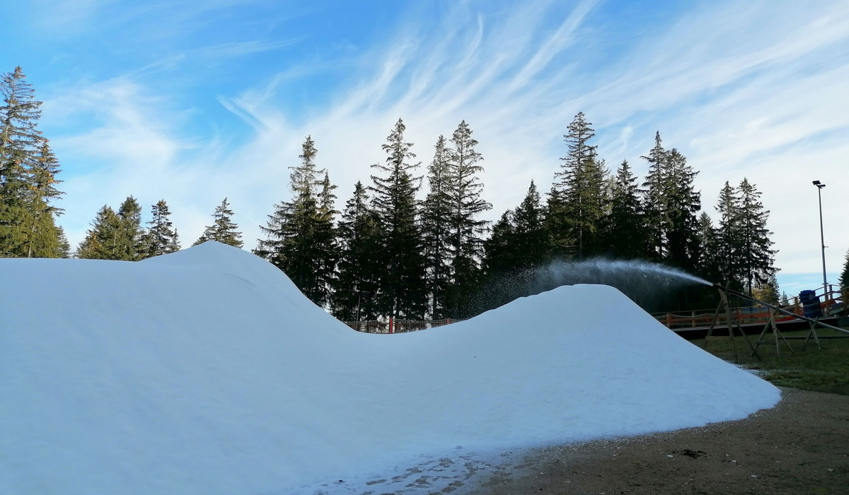Fabryka śniegu w Karpaczu (foto: Winterpol)