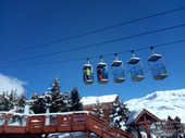 Powietrzny "tramwaj" w Alpe d`Huez (foto: P.Burda)