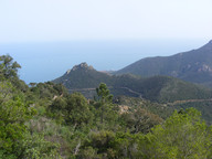 Lazurowe wybrzeże- góry i trasa