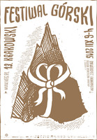 Plakat 13. Krakowski Festiwal Górski