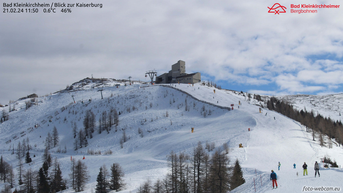 Obraz z kamery 21 02 2024 Bad Kleinkirchheim / badkleinkirchheim.com