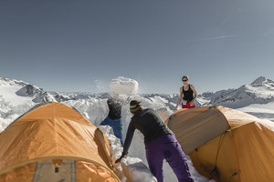 Biwak Camp Stubai (foto: Stubaier Gletscher)
