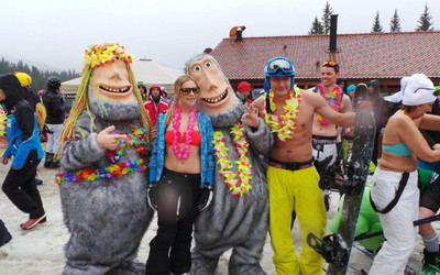 Maja Bohosiewicz Bikini Skiing (foto: TMR a.s., Piotr Korczak)