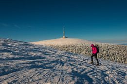 Praděd - rakiety śniezne (fot. Petr Pavlíček)