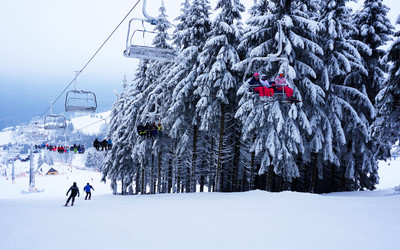 Zieleniec za prasza na ferie (foto: Zieleniec Ski Arena)