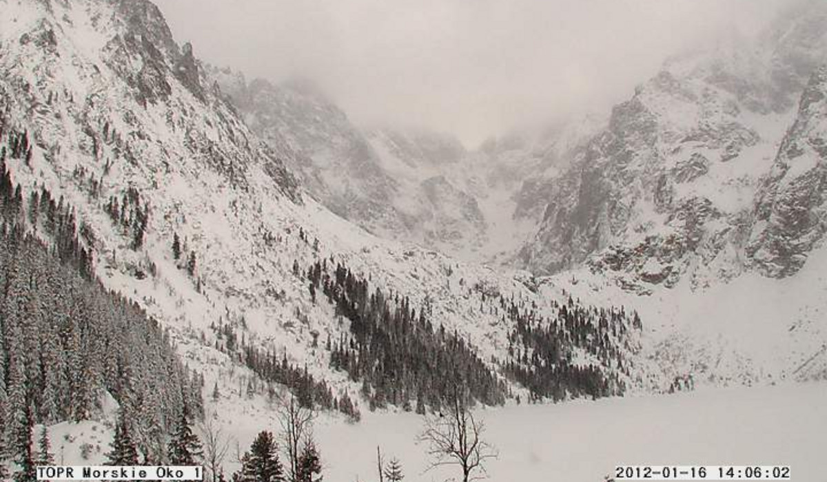 Kamera Morskie Oko (źródło: TOPR)