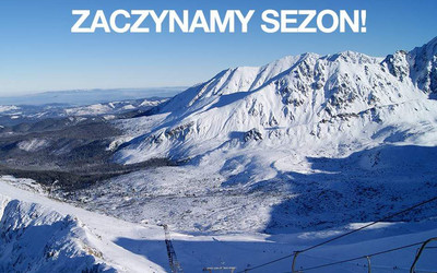 Rozpoczęcie sezonu na Kasprowym Wierchu (foto: Andrzej Nobik)