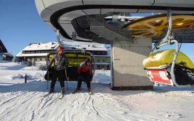 Górny odcinek kolei krzesełkowej (foto: skrzyczne.cos.pl)