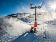 Słońce, minusowa temperatura - idealne warunki do naśnieżania (foto: Narty.pl PB)